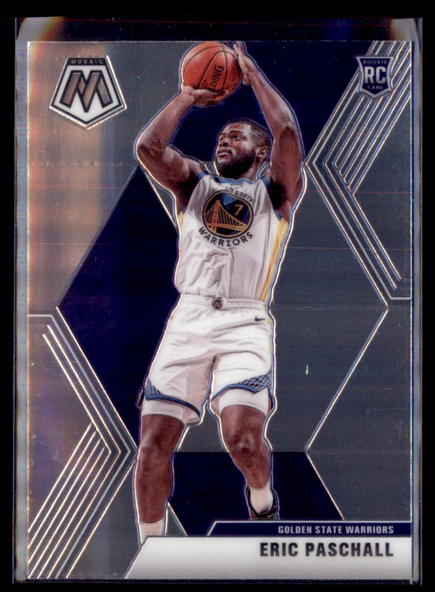 2019-20 Panini Mosaic Eric Paschall Warriors RC No. 250