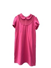 Red Valentino Garavani Vestito Rosa Taglia M Con Pizzo E Maniche A Sbuffo