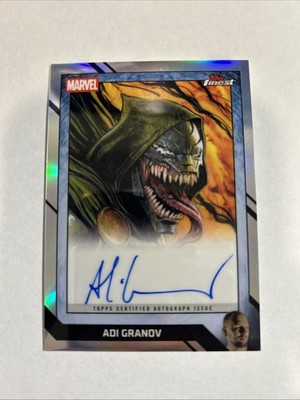Venomized Doctor Doom 2026 Topps Marvel Finest Fantastic Four Auto Adi Granov 