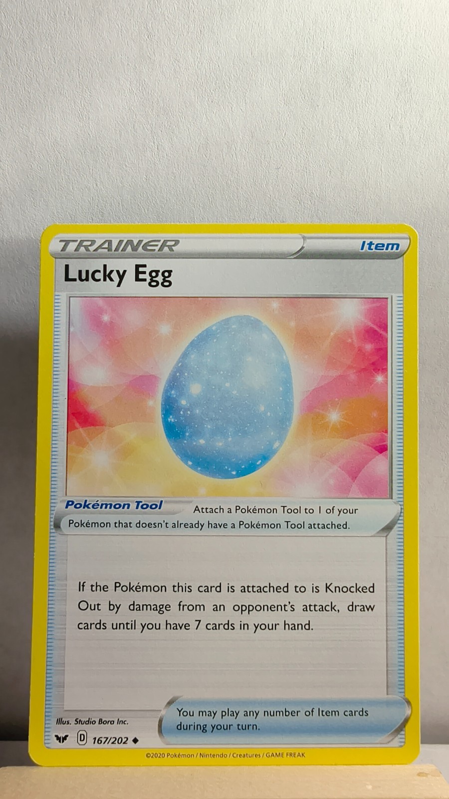 Lucky Egg [LP] - Pokemon TCG Sword & Shield Base 167/202 [Uncommon]