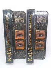 2 Pack Laura Geller KAJAL Longwear BLACK Mascara 11.5ml/.42oz Full Size BOXED