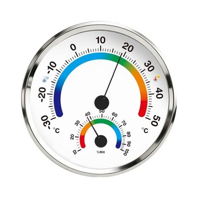 Nicht digitales Thermometer Hygrometer für wartungsarmen Einsatz in der Umgebun
