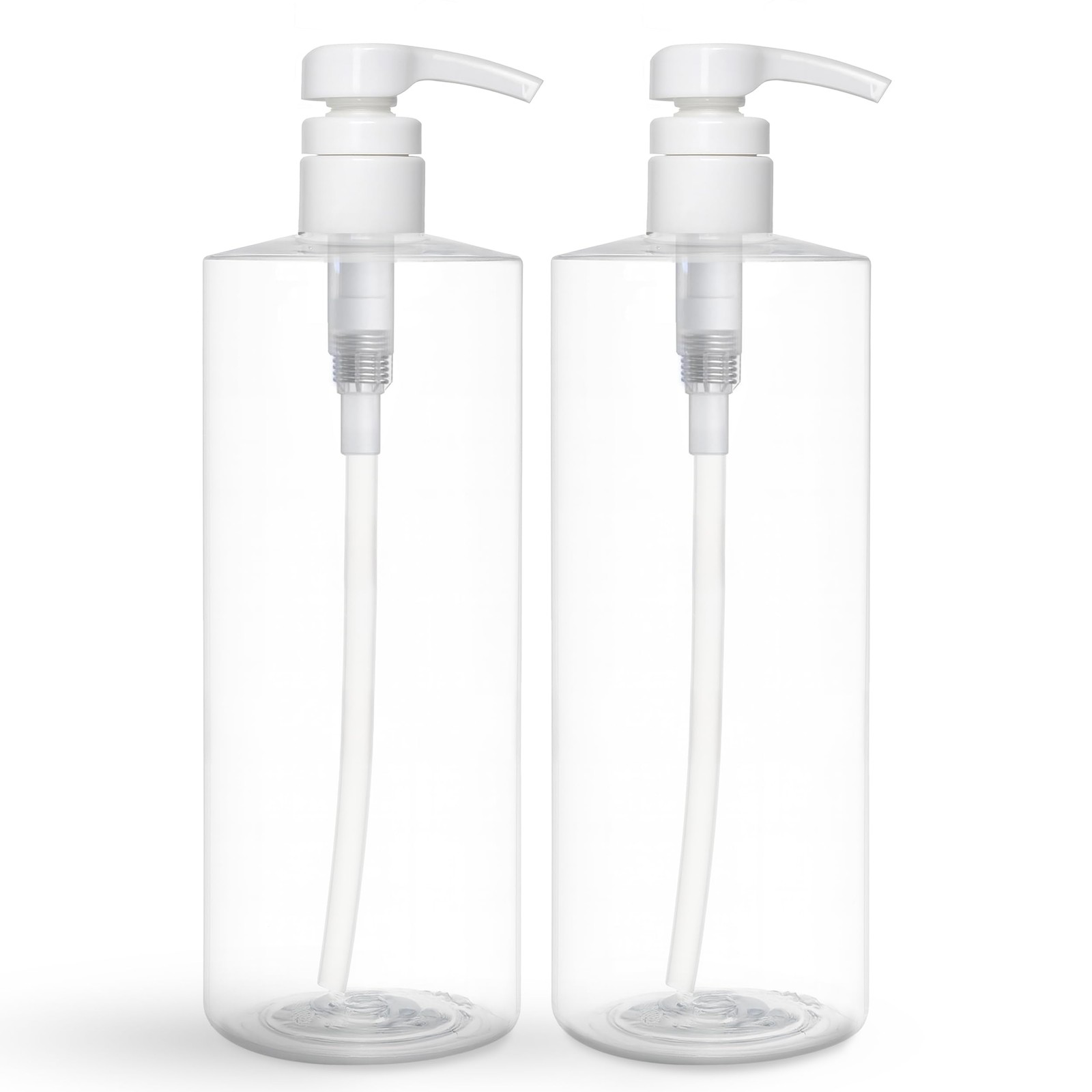 Empty Shampoo Pump Bottles, 32 OZ / 1 Liter, BPA-Free Cylind