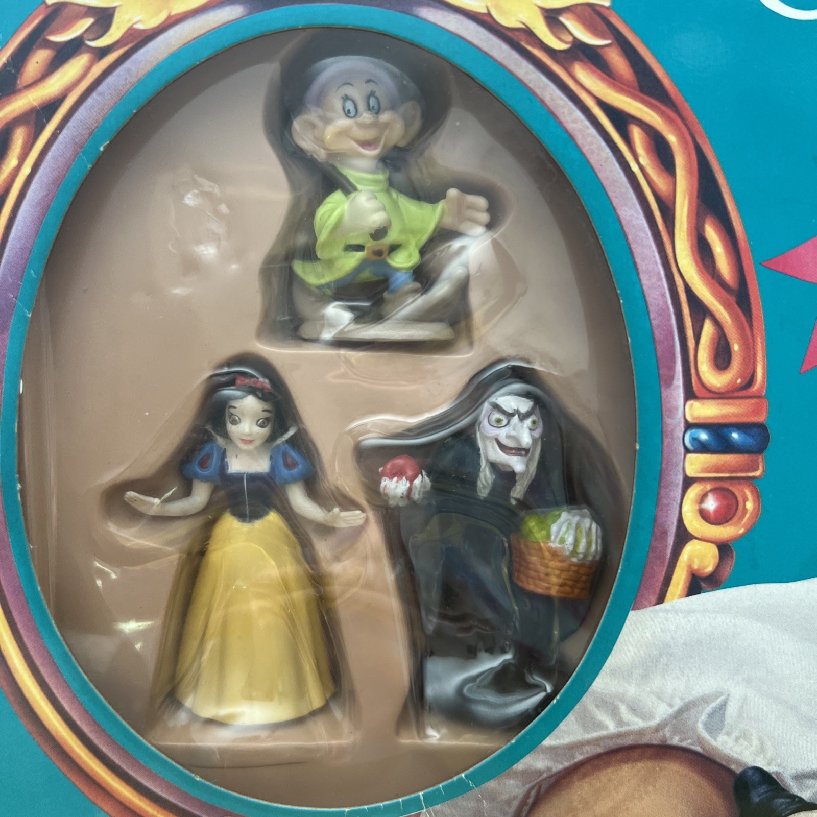 Vintage 1993 Mattel Disney Snow White Once Upon a Time Play Set In Box