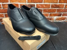 Bloch Respect Women  s Tap Shoes Black Size 11   Leather Lace-Up Style