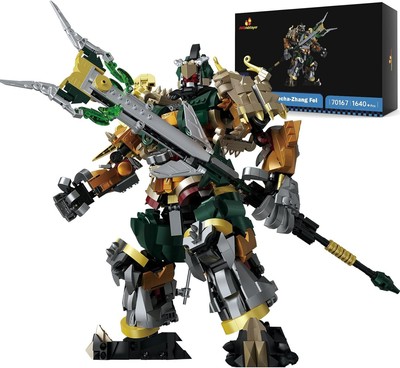NEW JMBricklayer Mech Robot Building Blocks Sets 70167 Mecha- Zhang Fei 1640pcs