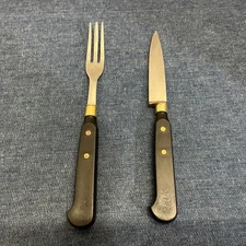 Vintage Imperial Stainless Paring Knife & Small Meat Fork “Granny’s Parer”