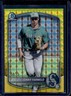 2025 Bowman Draft Jonny Farmelo Chrome Yellow Geometric Refractor #/75 Mariners