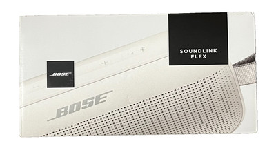 Bose SoundLink Flex Wireless Portable Bluetooth Speaker White Smoke 865983-0500