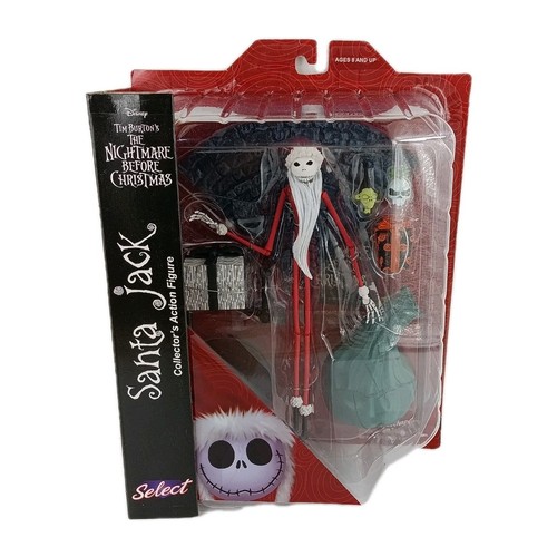 Diamond Select Nighmare Before Christmas Santa Jack 7" Action Figure Collectable