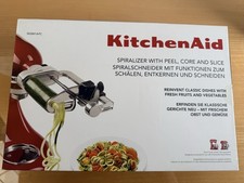 KitchenAid 5KSM1APC Spiralschneider für Küchenmaschinen - Silber