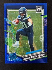 2023 Panini Donruss Optic Jaxon Smith-Njigba Rated Rookie Blue Glitter #293