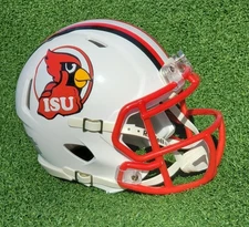 ILLINOIS STATE REDBIRDS THROWBACK FOOTBALL MINI HELMET