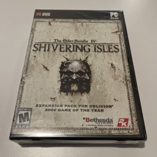 New The Elder Scrolls IV Shivering Isles Expansion Pack for Oblivion; PC; Sealed