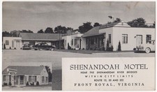 1950s Shenandoah Motel - Front Royal VA