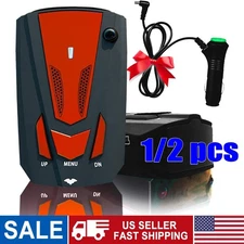 360 Degree Car 16 Band V7 GPS Speed Safety Radar Detector Voice Alert Laser Lot