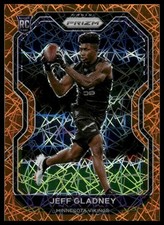2020 Panini Prizm #399 Jeff Gladney RC Prizm Lazer Minnesota Vikings
