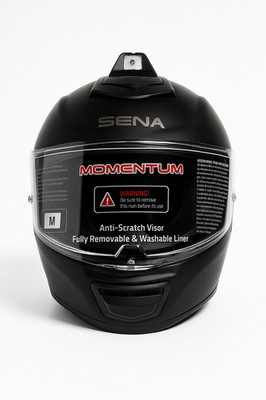 with defects SENA Momentum Pro Dual Bluetooth Camera Helmet Matt Black G2U