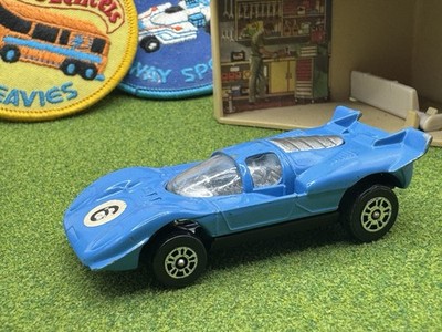 Corgi Juniors Ferrari 512S Growlers Blue Vintage Collectible Toy