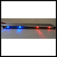 Compact 16 Led Emergency Light Bar With 9 Modes - Universal For Trucks And More