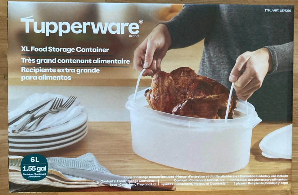 Tupperware XL Food Storage Container - Image 2 of 4
