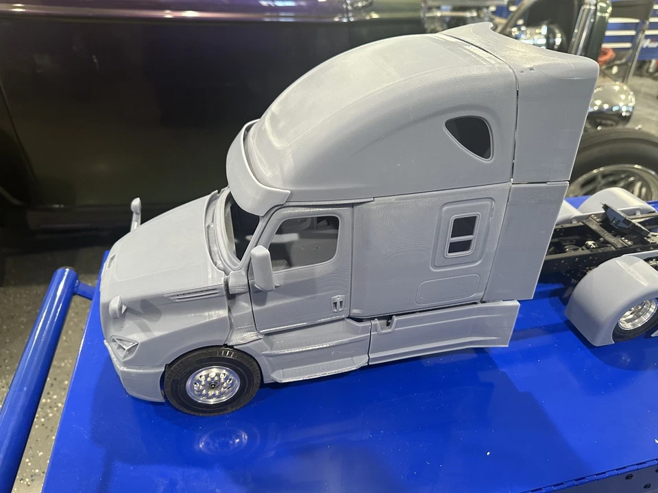 rc tamiya 1/14 truck body Kenworth freightliner Lesu Peterbilt King Hauler 379 - Image 3 of 4