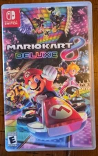 Nintendo Mario Kart 8 Deluxe Nitndo Switch - Barely Used - Perfect Condition