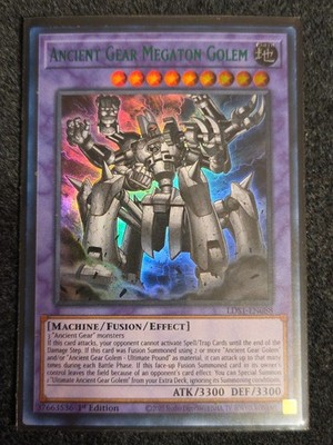 YuGiOh Cards - Ancient Gear Megaton Golem - LDS1-EN088 - Near Mint! Green