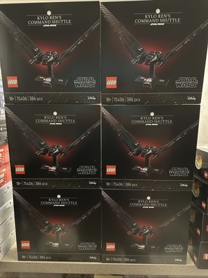LEGO Star Wars 75406 Kylo Ren's Command Shuttle 386 Teile 18+ Brandneu ORIGINAL