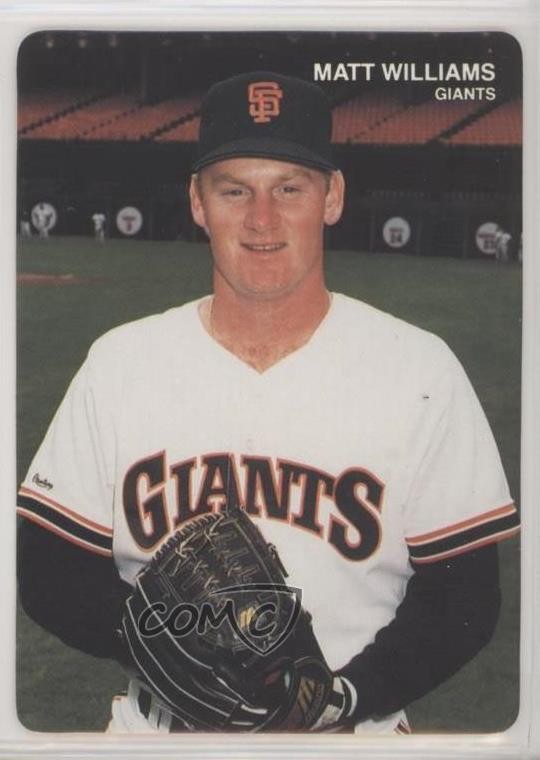 1990 Mother's Cookies Matt Williams Food Issue Matt Williams #3 1md