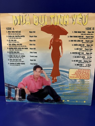 Vietnamese Karaoke LaserDisc~Mua Bui Tinh Yeu. Kim Duc Production Vol. 01 - Picture 4 of 7