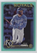 2024 Topps Series 2 Aqua Kyle Isbel #525 1q9o