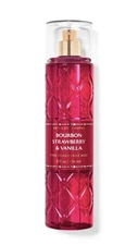Bath And Body Works Bourbon Strawberry & Vanilla Fine Fragrance Mist 8oz
