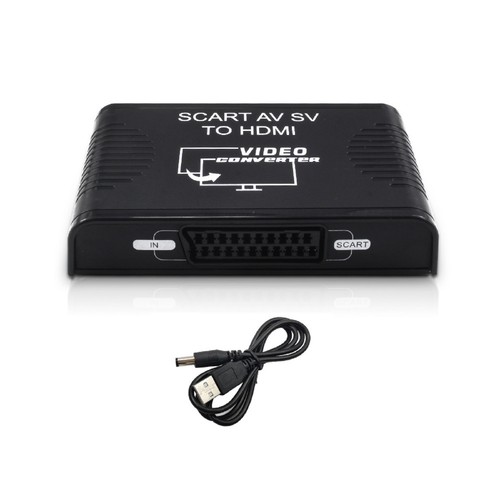 Scart AV S-video Composite AV RCA To HDMI 1080P Video&Audio Converter Adapter - Picture 4 of 8