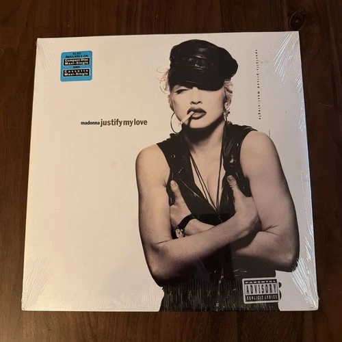 Justify My Love Madonna Maxi Single Sire Records w/ Hype Sticker Factory Sealed