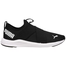 PUMA Prowl Slip On Training  Womens Black Sneakers Athletic Shoes 193078-01