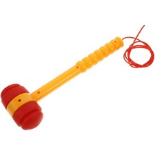 Squeaky Hammer For Kids Interactive Pounding Toy Game Plastic Mallet Diy Kids