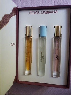 Dolce & Gabbana Travel Spray Gift Set: Light Blue, Devotion, Queen, 10ml x3pc.