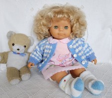 Vintage Doll Germany 1970s ~ 19" GDR Vinyl & Soft Bodied Toddler Doll
