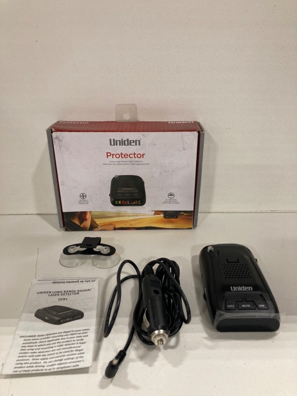 Uniden Protector DFR1 Long Range Radar/Laser Detector 360° Protection