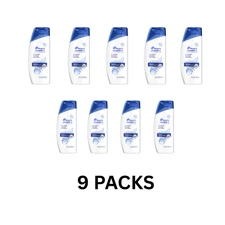 NEW Head and Shoulders Dandruff Shampoo Classic Clean, Travel Size 3fl oz 9pcks