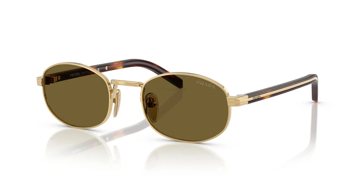 PRADA Brown Oval Sunglasses for Women for sale | eBay