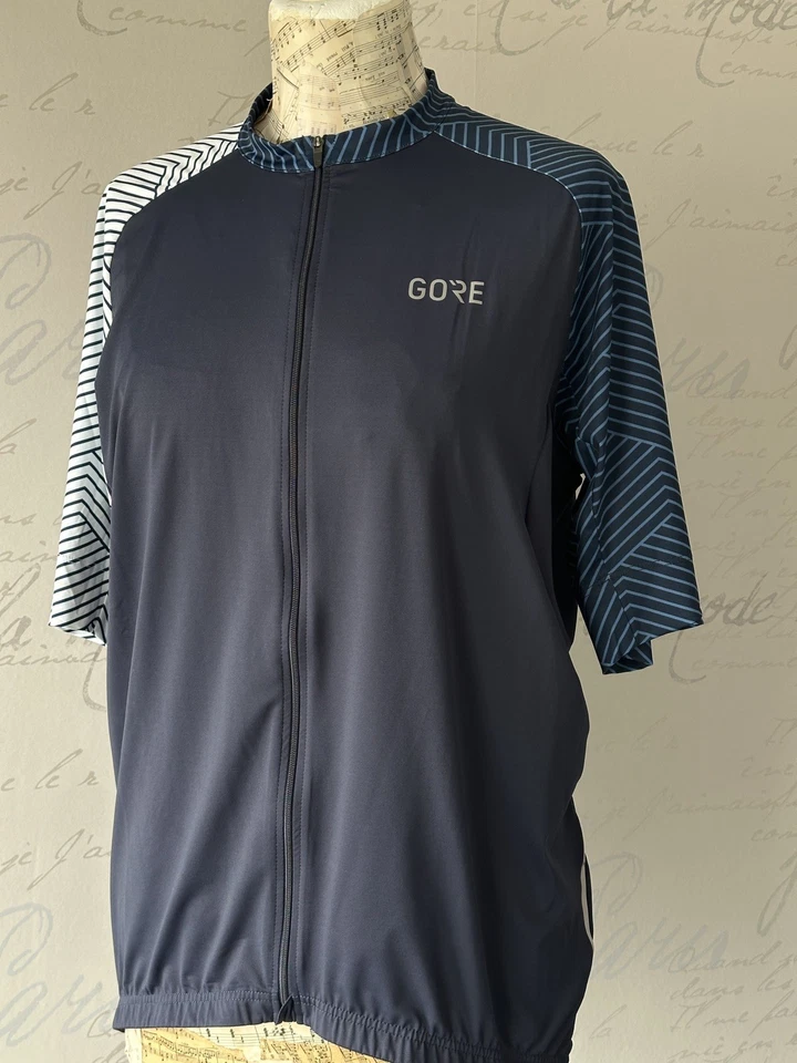 Size XL Gore Wear C5 Optiline Cycling Jersey Men Back Zip Pocket *** NEW*** - Image 2 of 4