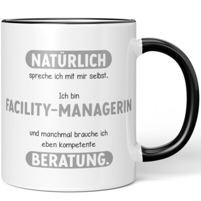 Natürlich spreche ich mit mir selbst. Facility-Managerin und brauche 10007135640