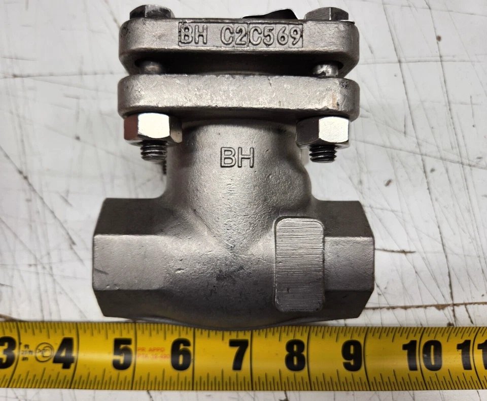 William Powell Co 3027238 1" Swing Check Valve Cast SS Figure 2341 Socket Weld - Image 2 of 3