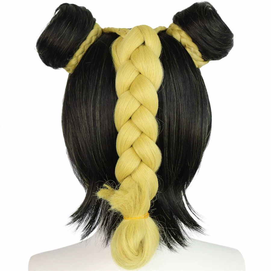 JOJO Stone Ocean Jolyne Cujoh Pelucas Cortas Sintéticas Juegos con disfraces Fiesta Calor Peluca de Pelo Foto 4 de 4