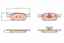 Kits de frein Renault SCENIC