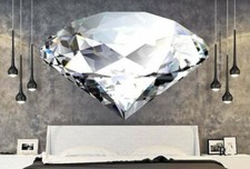 Diamond Full Color Decal Diamond Full Color Sticker Diamond Wall Art Cn 171