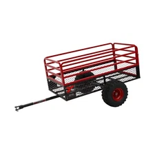 YUTRAX HC1750 Trailer, Heavy-Duty Trailer, 1750 lb. Load Capacity, 28 cu. ft. 