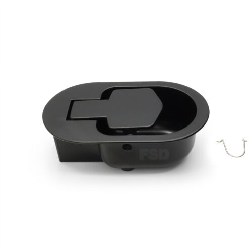 Fantastic Furniture Metal Recliner Release Handle Lever Trigger + Retaining Clip - Picture 3 of 7